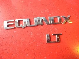 2005-2017 Chevrolet Equinox Lt Rear Gate Lid Emblem Logo Badge Sign Used Oem - £9.84 GBP