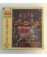 Apple Street 1000 Piece Puzzle Come Ride With Me New Sealed Box Horse Ca... - $19.85 CAD