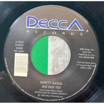 Rhett Akins She Said Yes / Old Dirt Road 45 Country 1995 DECCA 55085 - £8.55 GBP
