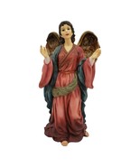 O’ Well Porcelain Angel Standing Wings Worship 9.5 Inches - £36.00 GBP