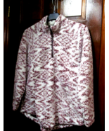 Burgandy, white pullover jacket  XXL - €10,59 EUR