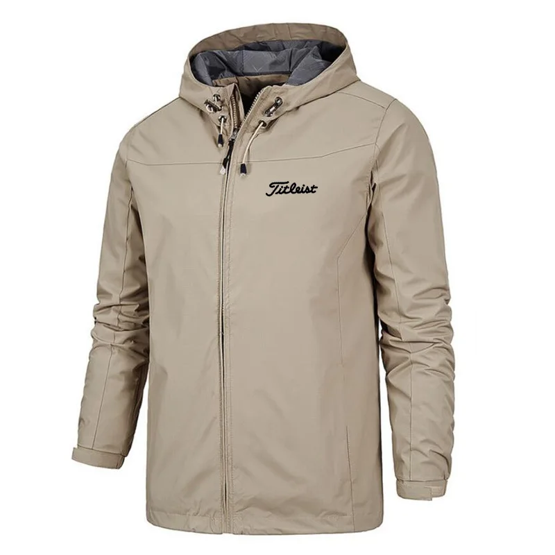Sporting Autumn Winter Men&#39;s Golf Jacket Outdoor Windbreak Waterproof Fishing Ja - £56.09 GBP