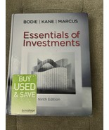 Essentials of Investments by Alex Kane, Zvi Bodie and Alan J. Marcus (20... - $26.83