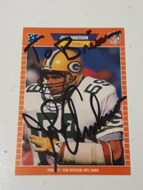John Anderson Green Bay Packers 1989 Pro Set Autograph Card #128 READ DESCRIP - $4.94