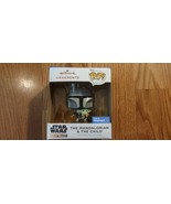 Funko Pop Hallmark Ornaments Star Wars The Mandalorian &amp; The Child - £14.24 GBP