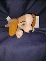 Disney Store Lady and the Tramp Lady Dog Bean Bag 8" Plush Stuffed Toy w Tags - $10.66