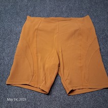 Lululemon Ribbed High Rise Yoga Short 8&quot; Butternut Brown Size 14 - $26.47