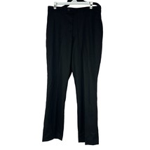 Axist Men&#39;s Black Flat Front Dress Pants Size 30X30 - £11.01 GBP