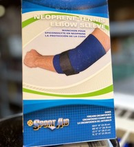 Sport Aid Neoprene Tennis Elbow Sleeve (Forearm circum. 8-9 Inches) Blue... - $19.40