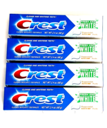 4 X CREST Fresh and White PEPPERMINT GLEEM Toothpaste 2.4 oz  EXP2026 - €22,77 EUR