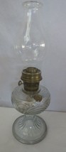 Vtg Aladdin Clear Glass Washington Drape Lamp, Model 23  Chimney - £96.44 GBP