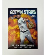 2023 Topps Chrome Update Alex Bregman #ASC-27 Action Stars Astros - $36.99 MXN