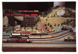 Oglebay Resort Model Railroad &amp; Village Wheeling West Virginia WV Postcard 4x6 - £4.78 GBP