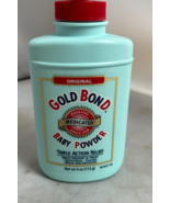 (1) New Gold Bond Blue Bottle Baby Powder 4oz Triple Action TALC NEW SEALED - $46.48