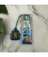 Garfield Vintage Mini Pencil Set Young Things Dakin 80s Tiny Blue - $16.82