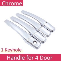 for  Airtrek Outer 2001 2002 2003 2006 Chrome Door Handle Cover Trim Catch Car C - £76.27 GBP