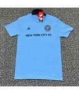 New York City FC David Villa #7 Shirt Youth Medium 10-12 Adidas Cotton N... - $345.09 MXN