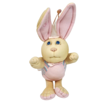Vintage 1986 Cabbage Patch Kids Xaiver Roberts Pink Bunny Bees Stuffed Animal - £29.77 GBP