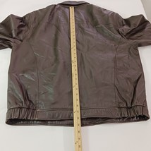 Preswick & Moore Outwear Men's  Brown Genuine Leather Jacket Size Large image 8