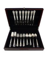 American Victorian by Lunt Sterling Silver Flatware Set Service 40 piece... - $58,023.34 MXN
