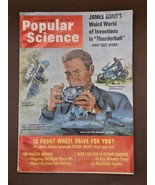JAMES BOND&#39;S-SEAN CONNERY-007-HOLLYWOOD-Popular Science Magazine January... - $19.11