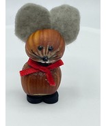 Vintage Original Handmade Mouse Figurine Doll Mice Statue OOAK - $4.74