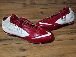 Nike Men's Vapor Speed Pro 3/4 Football Cleats Size 13.5 645729-106 Red/... - $28.49