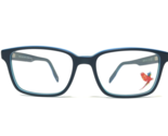 Maui Jim Eyeglasses Frames MJO2115-03SP Blue Rectangular Square 53-17-145 - £73.46 GBP