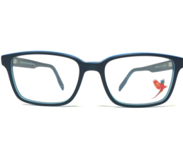 Maui Jim Eyeglasses Frames MJO2115-03SP Blue Rectangular Square 53-17-145 - £73.29 GBP