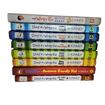 Diary of a Wimpy Kid Books Mixed Lot of 11 Hardcover Paperback Awesome Kid Humor - £22.33 GBP
