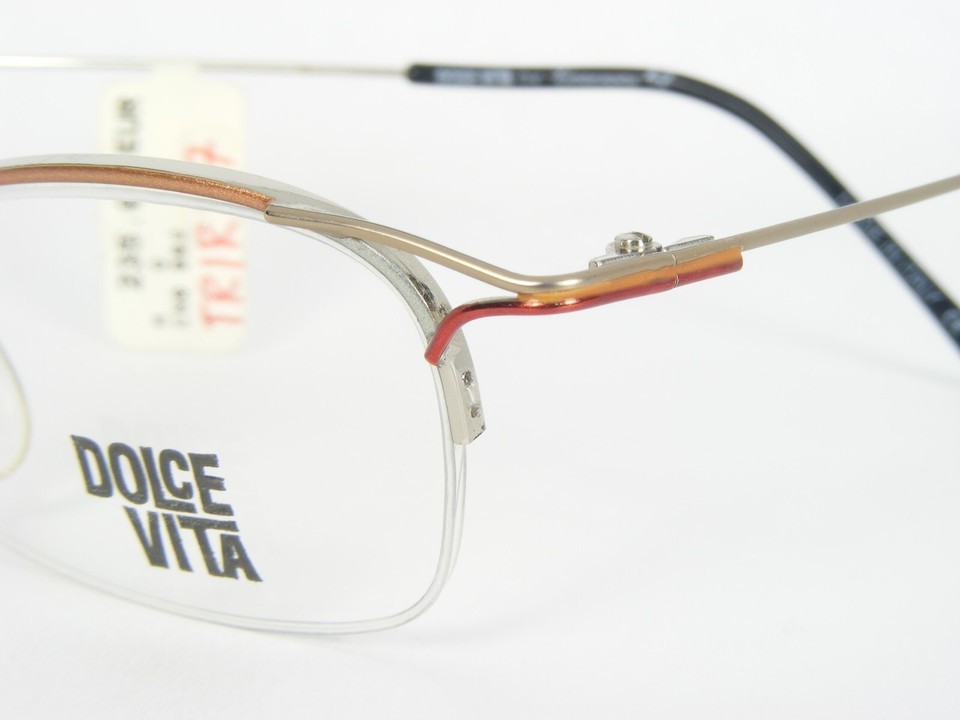 Vintage DOLCE VITA by Casanova DV-38 01 MULTICOLOR EYEGLASSES FRAME 45-20-145mm Item image 5