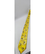 Choose Life Neck Tie 54 In Yellow With Smiling Children - $17.09 CAD