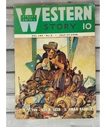 Western Story July 27, 1940 Vol. 184 No. 2 VTG Pulp H.W. Scott &amp; Jim Kje... - £21.06 GBP