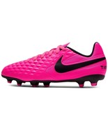Nike Jr Tiempo Legend 8 Club FG/MG Soccer Cleats Pink Blast Size 4.5 - $61.74 CAD