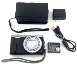 Panasonic LUMIX DMC ZS40 Digital Camera Leica 30X Zoom 24-720mm Leica WiFi GPS - £202.75 GBP