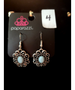 Paparazzi Earrings - First and Foremost Flowers - Blue - £3.91 GBP