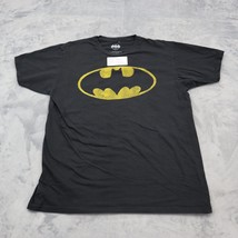 Batman Shirt Mens L Black Bold Iconic Dark Knight Graphic Design Classic... - £14.62 GBP