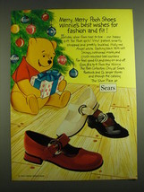 1971 Sears Winnie the Pooh Collection Shoes Ad - Merry, Merry Pooh Shoes  - $18.49