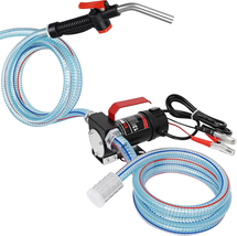 Diesel Transfer Pump, 12 Volt Fuel Transfer Pump with Nozzle Hoses for T... - $152.85
