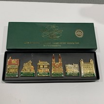 Department 56 20th Anniversary Dickens&#39; Village Series History Pins - 1988 - $29.70