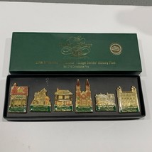 Department 56 20th Anniversary Dickens&#39; Village Series History Pins - 1988 - £23.73 GBP