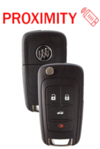Remote Flip Key for Buick 2010 - 2017  PEPS  OHT05918179 Proximity Keyless Go A+ - £21.99 GBP