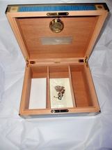 Elie Bleu Alba Blue  Humidor 75 ct NIB Made in France image 11