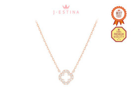J.Estina Lala J Necklace (JJLJNQ1BF344SR420) Korean Brand - £79.25 GBP