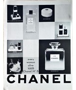 CHANEL NO. 5 - Perfume Fragrances Every Woman Alive Wants- 1961 Vintage ... - $15.14