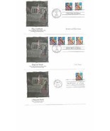 6 FDC 1995 US FLEETWOOD FLAG OVER PORCH MEMORIAL DAY AMERICAS PRIDE HERI... - £10.89 GBP
