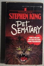 PET SEMATARY by Stephen King (1984) Signet horror paperback - £11.66 GBP