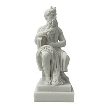Moses Michelangelo Cast Marble Statue Sculpture 18 cm - £31.99 GBP