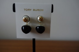 TORY BURCH DIPPED EVIE COLOR BLOCK DROP EARRINGS. NEW  - $49.99