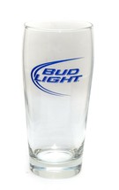 Bud Light Large Beer Clear Pint Glass Collectible Vintage - $11.85